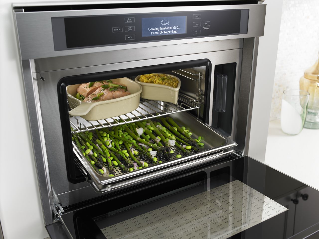  Steam ovens are a new favorite in today’s kitchens of cooking enthusiasts. It might be the most versatile appliance you’ll ever have in your kitchen.
